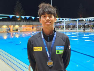 이주호, 호주 오픈 배영 200m 우승…파리올림픽 메달 청신호
