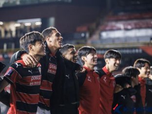 포항, 최강희 빠진 산둥 4-2 격파…ACLE 7위→16강 진출 희망↑