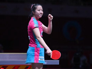 신유빈·안재현, ITTF 세계선수권대회 남녀 단식 16강 진출