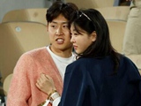 이강인, 두산 5세 여친과 테니스 보러갔다 또 사진 찍혔다