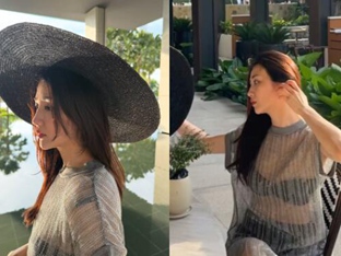 ‘♥류수영’ 박하선, 파격 시스루 “흐억 가려요!”