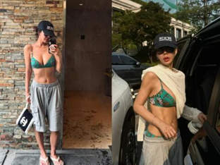 '49세' 김준희 글래머 자태 미쳤다… 비키니 자태 '아찔'