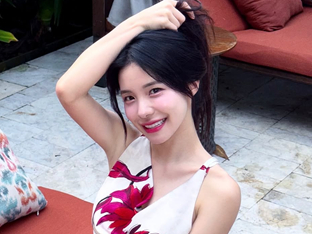 이다혜, 수영장 물보다 촉촉한 미모…대만 팬들 '혼절'