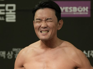 '11㎏ 감량' 윤형빈, 한방에 밴쯔 제압…