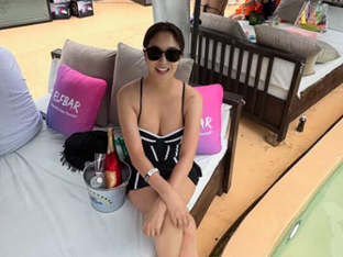 장가현, 수영복 입은 글래머..건강美 넘쳐