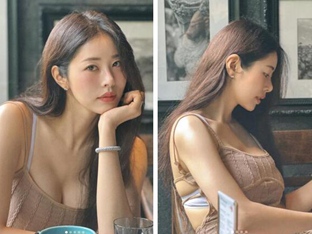‘재혼’ 서동주, 신혼여행서 ‘파격’ 뒤태 뽐냈다..“덥지도 않고 딱 좋아”