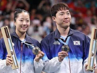 2028 LA 올림픽 탁구 '혼성단체전 신설+남녀복식 부활' 임종훈-신유빈 파리 동메달 듀오 기대감