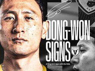미친 낭만! 한국→잉글랜드→독일→한국→호주, 34세 나이에도 도전은 계속된다...지동원, 수원FC 떠나 매카서FC행