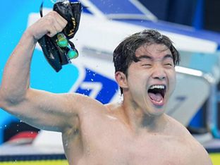 핀수영 신명준, 월드게임 남자 50ｍ 무호흡 잠영 금메달…8년만에 대회 신기록 작성