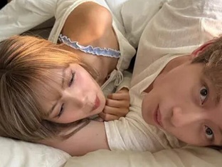 블핑 리사, 일본 男배우와 한 침대서 팔베개 포착…아르노, 눈 감아!