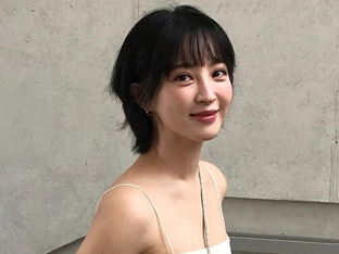 정혜성, 볼륨감 이 정도였어? 짧게 자른 머리에 더 돋보이는 글래머 자태