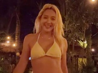 바다, '허위광고' 논란 후 결국 떠났다..발리서 비키니 몸매 자랑
