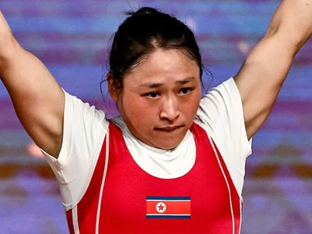 북한 리성금, 세계역도선수권 2년 연속 金…체급 개편 후 세계新