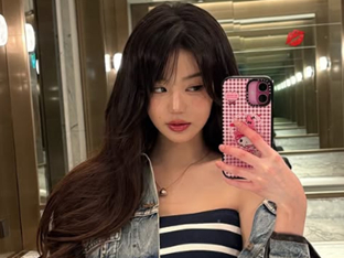 장원영, 자켓 살짝 벗고 어깨 노출…요염한 핫걸