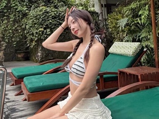 브브걸 은지, 청순 비키니 자태 공개