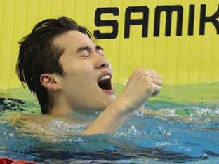 황선우, 전국체전서 아시아 신기록…