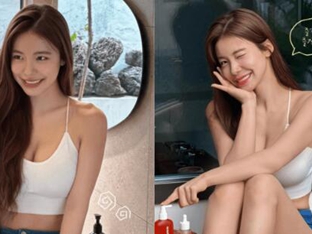 대만 사로잡은 이다혜 치어리더 '청순+섹시' 돋보이는 볼륨감