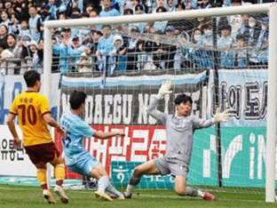 대구FC 희망 살린 한 방···김현준 