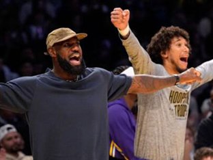 NBA 제임스, 내일 유타전서 복귀할까…레이커스 훈련 소화