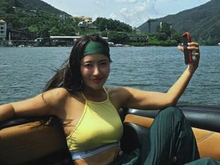 황보, 45세 나이 무색...요트에서 글래머 몸매 과시