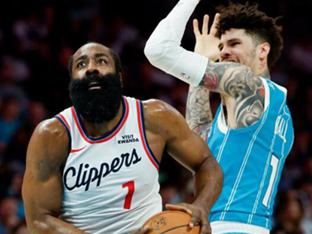 미친 털보의 퍼포먼스. LAC 한 경기 최다득점 55점 폭발. 하든이 하든했다