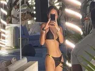 소유, 10kg 폭풍 감량 후 '뼈말라' 비키니로 파격 변신, 팬들 