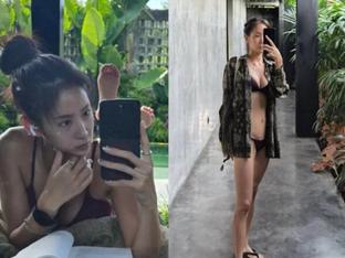 소유, 한 뼘 비키니 버거운 볼륨감…흘러 넘치겠네