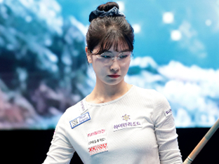 '부활한 당구 여신' 이미래, 2연속 우승 향해 순항…산체스도 산뜻한 출발, 김영원은 1회전 탈락