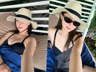 브브걸 민영, 괌서 파격 비키니…몸매 이 정도였어?