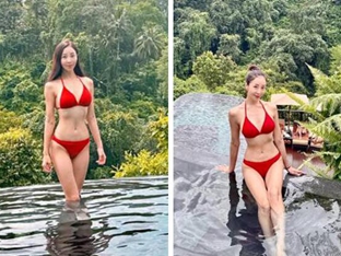 원진서 아찔 비키니… ♥윤정수도 훌러덩