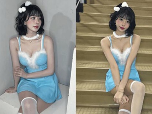 ‘천사 강림’ 천소윤 치어리더, 청순+섹시 미니 원피스룩 ‘화끈’