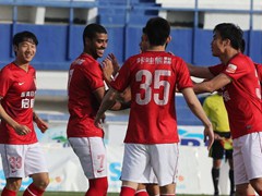 국제 친선경기  광저우 헝다 4:1 Benfica Luanda(N)