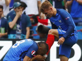 UEFA EURO 16강전  프랑스 2:1 아일랜드