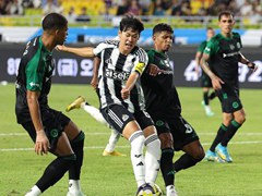'김진규 골' 팀 K리그, EPL 뉴캐슬과 친선경기 1대 0 승리