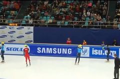 안현수 금메달, 쇼트트랙 월드컵 500m 우승