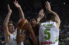 FIBA 농구 월드컵  슬로베니아 76:119 미국 하이라이트