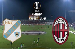 UEL 6차전 HNK 리예카 2:0 AC 밀란 하이라이트