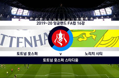 토트넘 홋스퍼 FC 1:1 노리치 시티 FC 하이라이트