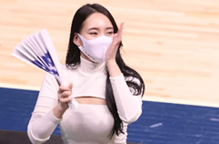 [4K] 201130 치어리더 이나경 응원(아파트) 직캠 (CheerLeader Focus) (Fancam) By.JJaGa !여자 프로농구 #아산 이순신체육관