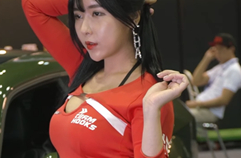 레이싱모델 BJ 김세라 직캠 오토살롱X오토위크 팀훅스 レースクィーン RacingModel Yu Ri An Fancam AutoSalonWeek Team HOOKS