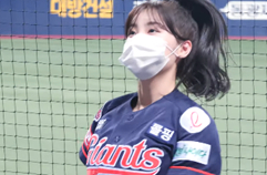 [4K] 안지와 함께 디스코~ 안지현 치어리더 직캠 롯데자이언츠 KBO 210629