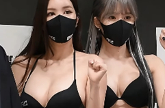 AFC 엔젤스 파이팅 서우희 킴다경 유리안 한소울 korean model RINGGirl 엔젤걸 바뀐 비키니의상 BLACK BIKINI