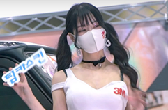 민한나 직캠 2021 오토살롱위크 모터쇼 모델 Min han na Fancam Autosalonweek motorshow model