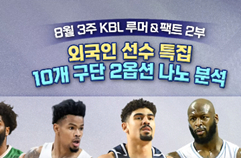 [KBL 루머&팩트 2부] 외국인선수 특집/ KCC 타일러 데이비스 부상 정도/ 삼성 데릭슨의 아픈 과거/ KBL형 외국인 선수 KT 아노시케? / 구관이 명관 할로웨이&프리먼?