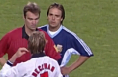 베컴의 퇴장, 그리고 아르헨티나의 극적인 동점 | 1998 FIFA 프랑스 월드컵 #shortform