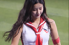 [4K] Pop! 김진아 치어리더 직캠 Kim Jina Cheerleader fancam KT위즈 220730