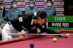 6세트 HL NH농협카드(김보미) vs SK렌터카(강지은)[웰컴저축은행 PBA 팀리그 2022-2023 5라운드]