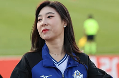 충남아산FC 비타민걸스 용경아 치어리더 세로