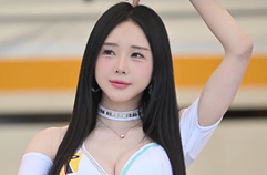 4K 슈퍼레이스 레이싱모델 반하리 포즈직캠 RQ hari Ban