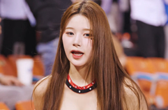 Yebin Lee KT Wiz Cheerleader Fancam 20250729 Cheerleader Yebin Lee fancam